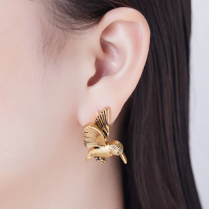 Ювелирные изделия Bobokiki Европейская и американская мода KingFisher титановая сталь