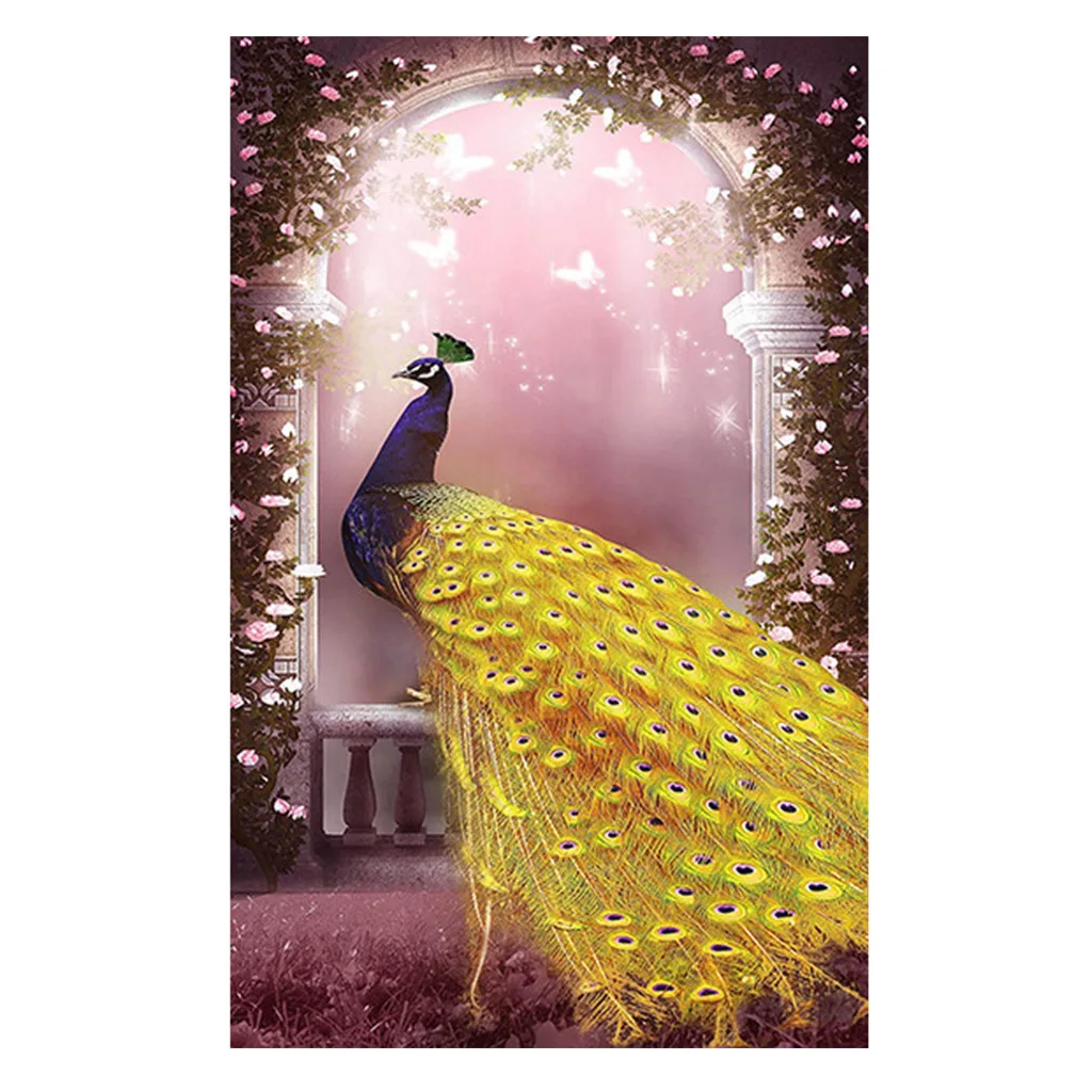 

3176-414- Car digital oil painting scee filling suitable for adults hand-painted cross stitch set handicraft design