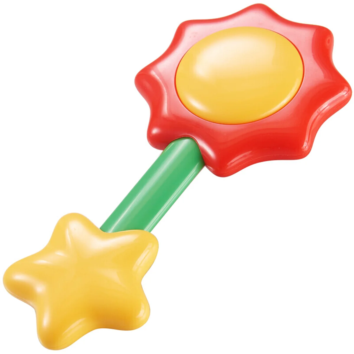 

Baby tambourine rattle 3-6 months newborn baby 0-1 year old early education toy small sun rattle