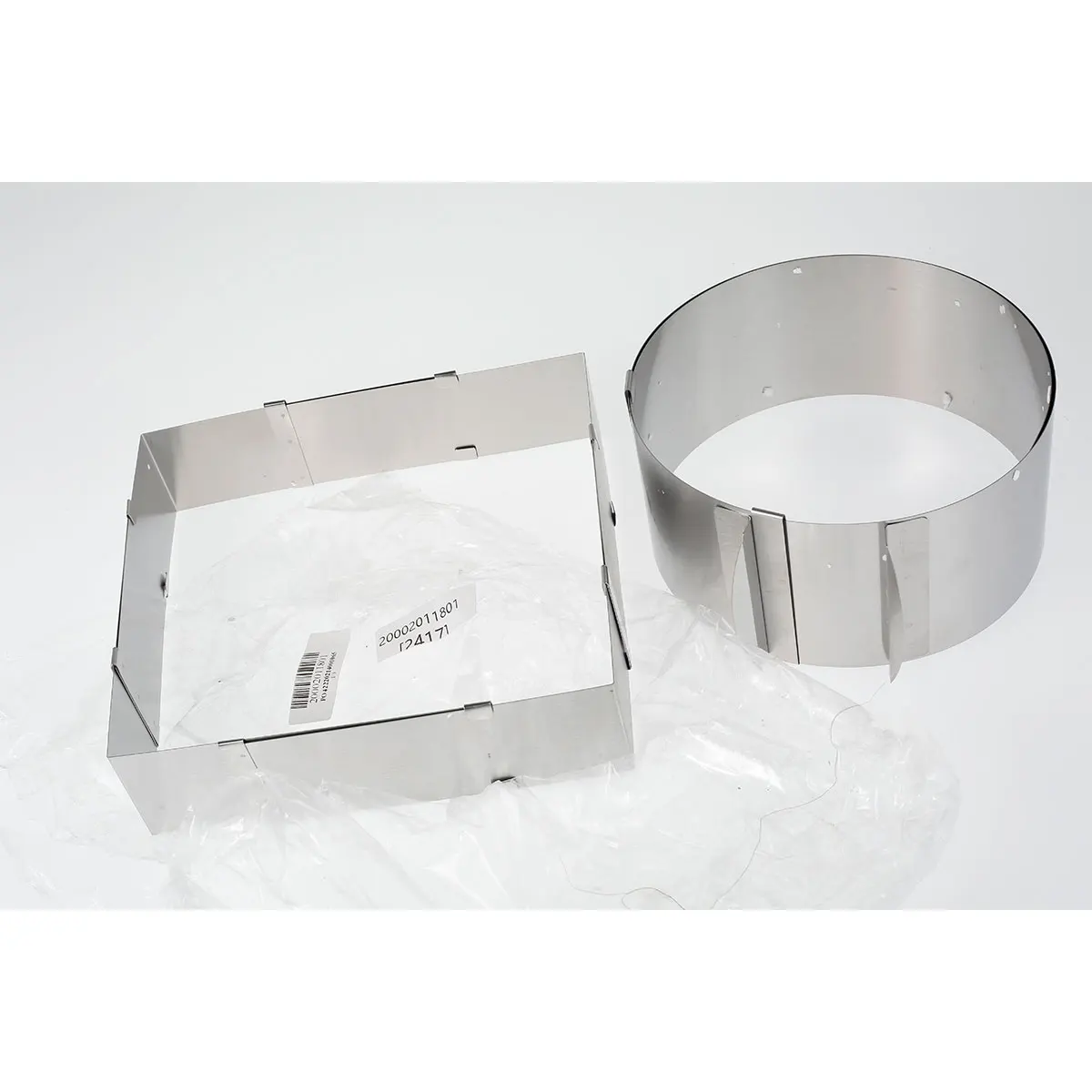 

Круглая и квадратная форма для выпечки, из нержавеющей стали