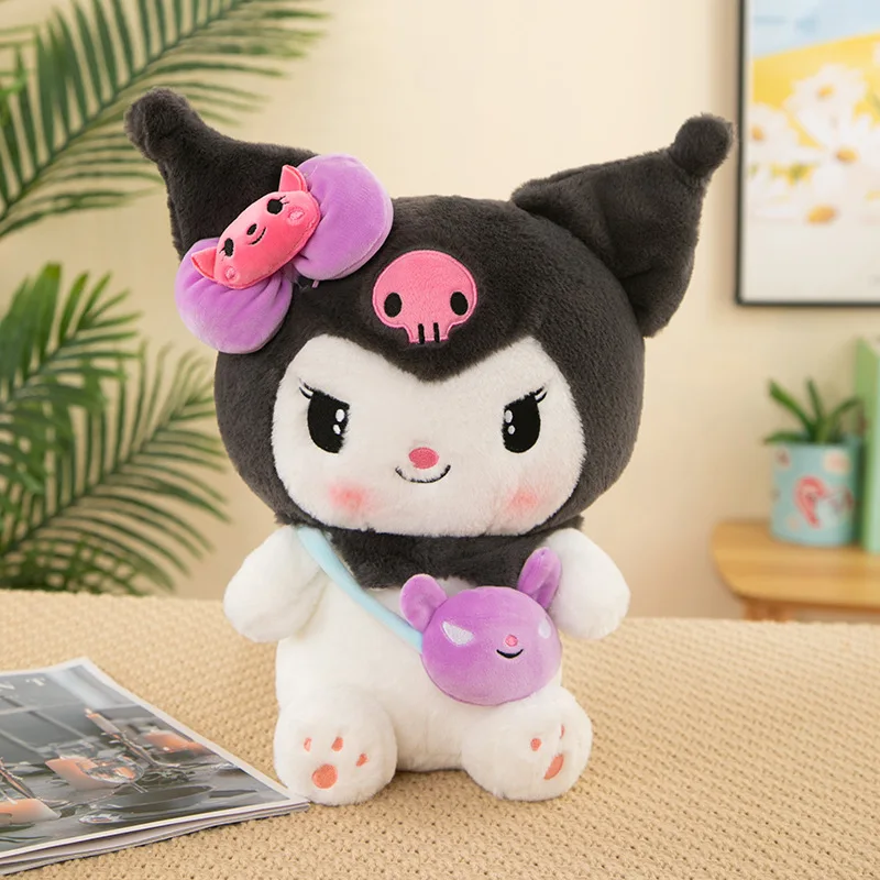 Sanrio Kuromi Melody Cinnamoroll плюшевые игрушки Kawaii аниме куклы 40-100 см мягкие подушки