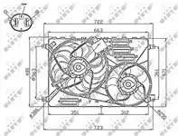 

Radiator fan for 47756 l (3 pole) FREE ER 2 L359