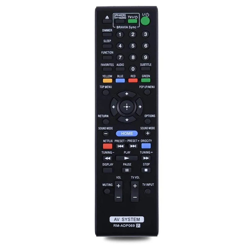 

Remote for Sony AV RM-ADP069 HBD-E580 BDV-N790W HB-DE3100 ADP059 ADP057 ADP074 ADP072 BDV-E280 HBD-T58 BDV-E580 BDV-T58