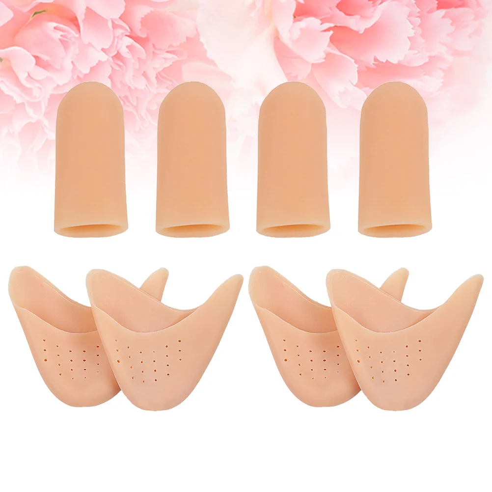 

4 пары, защитные накладки на обувь для танцев