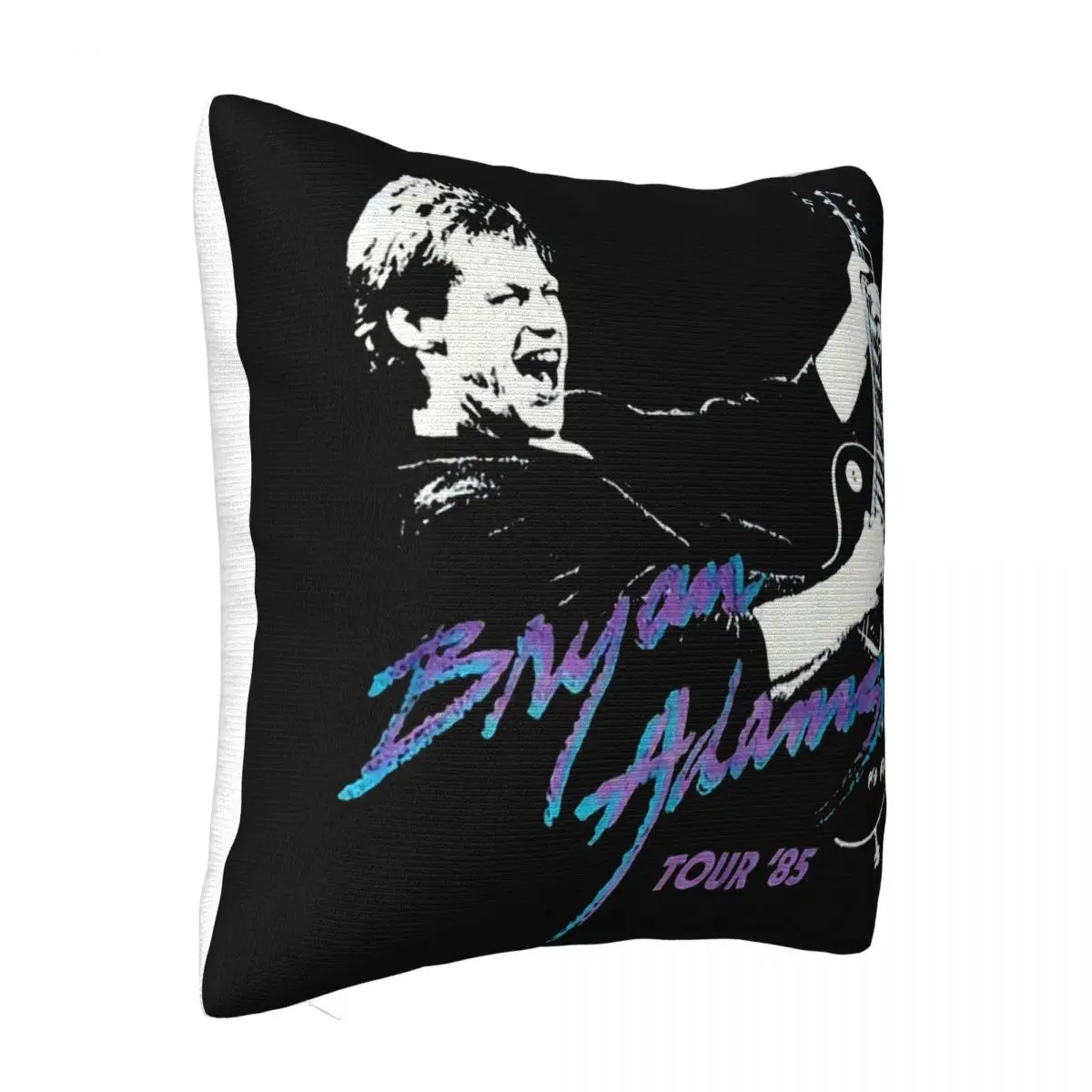 T No Tru Vtg 80S Bryan Adams 1985 Tour Рок-музыка Супер редкий размер S 3XL 3D наволочка
