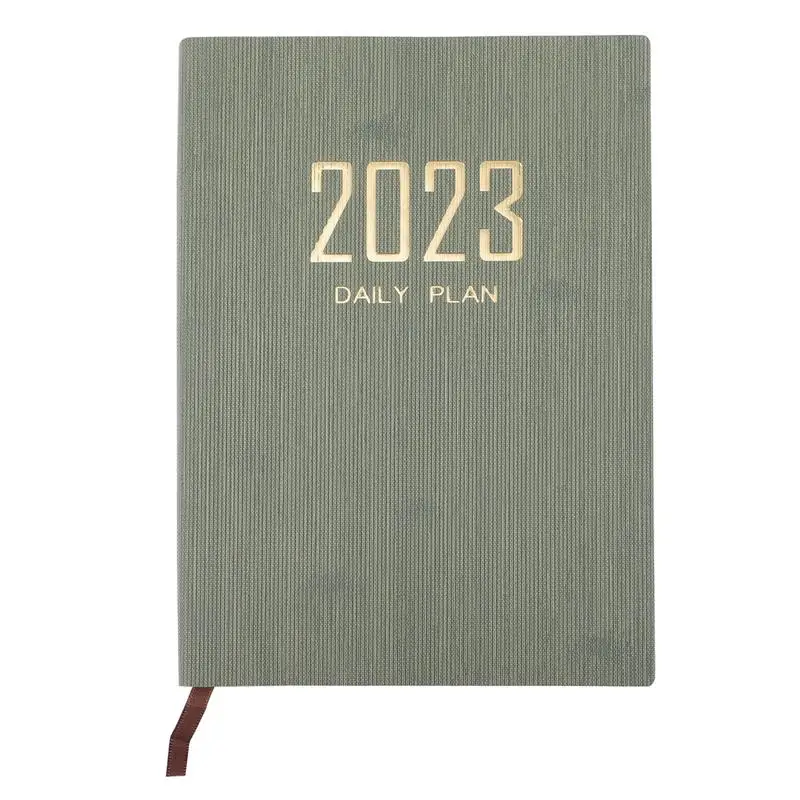 

2023 A5 Agenda Planner Notebook Diary Weekly Planner Goal Habit Schedules Journal Notebooks For School Stationery Office