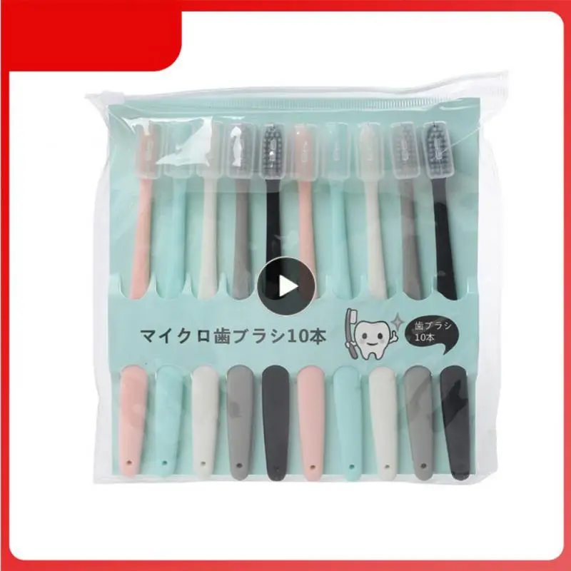 

Macaron Ice Cream Toothbrush Set Soft Bristle Teeth Whitening Cleaning Adult Portable Travel Tooth Brush Oral Hygiene Care