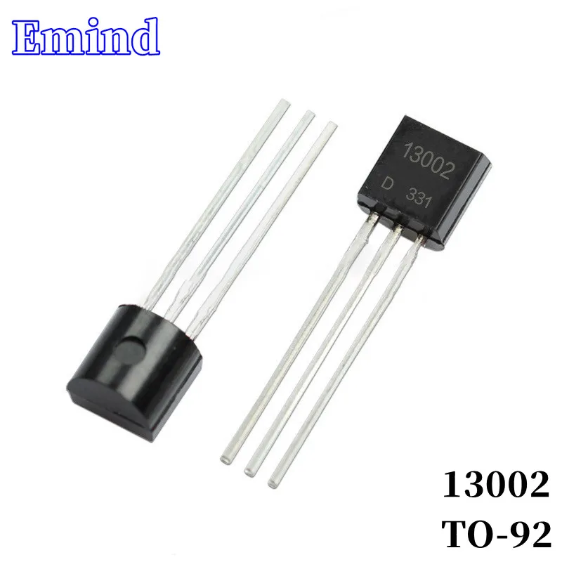 

300/500/1000/2000/3000Pcs 13002 DIP Transistor TO-92 NPN Type 400V/1A Bipolar Amplifier Transistor