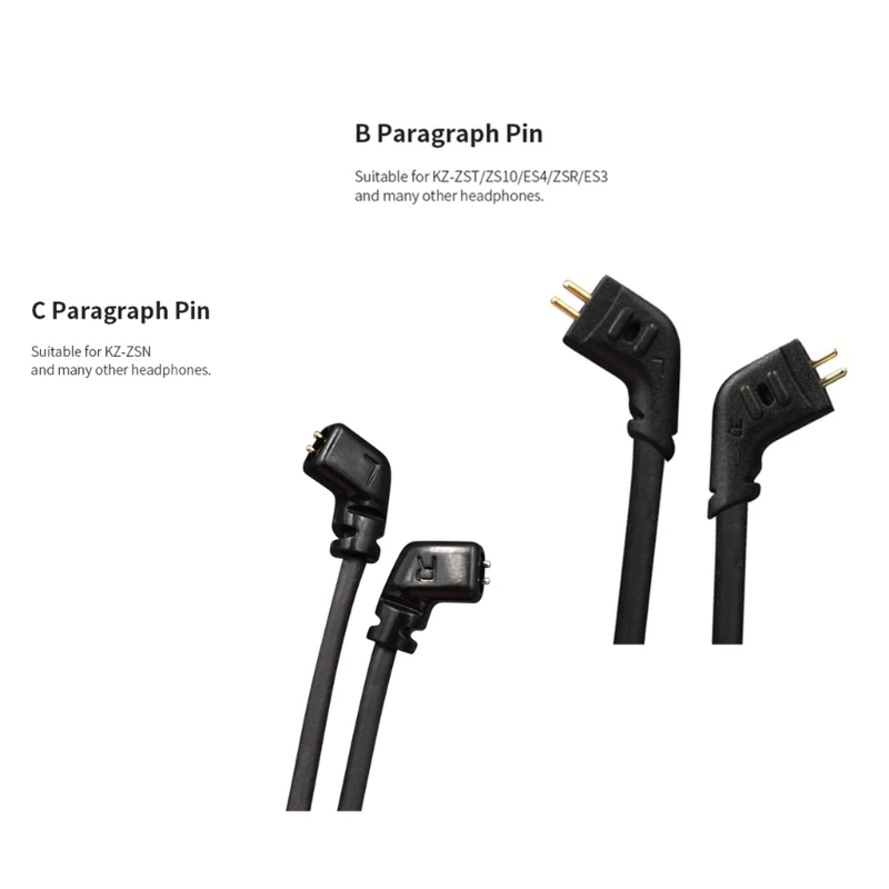 

Unleash the Power of Connectivities Waterproof Wireless Cable for ZAX/ZSX/ZSTX/ZSNPRO X/ZSX/EDX Wireless Headphone Cord