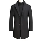 Зимняя мужская одежда, мужское пальто, шерстяное пальто, Мужское пальто, зимнее пальто, длинное пальто, пальто для мужчин, мужская куртка, пальто для мужчин