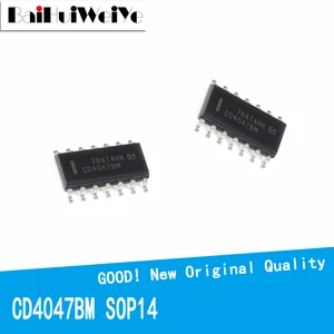 10PCS/LOT CD4047BM CD4047 4047BM 4047 CD4047B SOP14 Operational SOP-14 SMD New Original IC Amplifier Chipset Good Quality