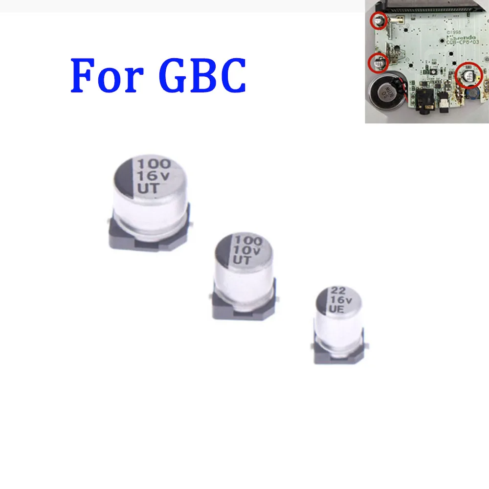 Конденсатор материнской платы Gameboy Advance GBA для Color Pocket GBC GBP SP