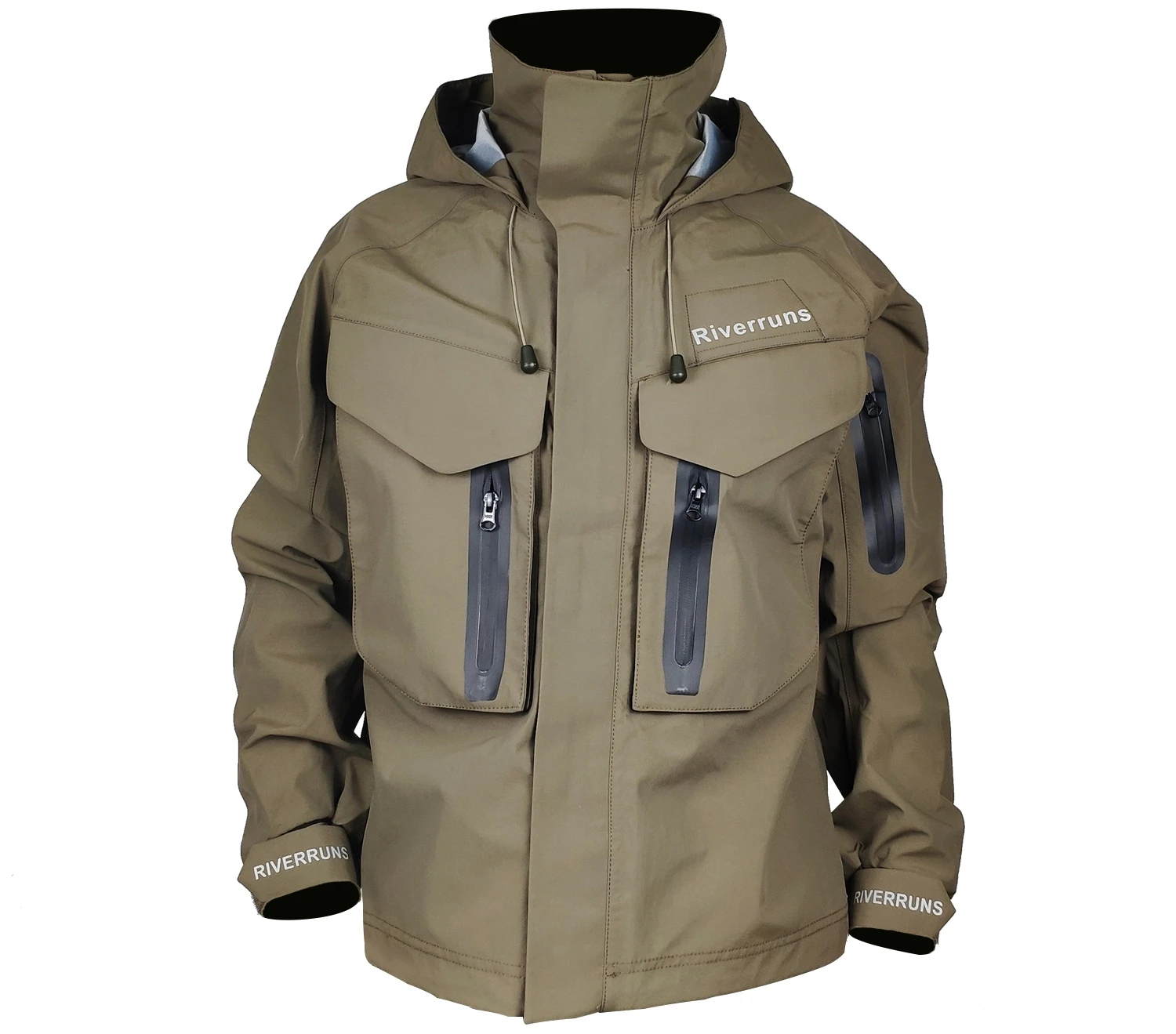 

Куртка рыболовная Riverruns, дышащая водонепроницаемая уличная куртка для рыбалки, пешего туризма, Каяка и охоты