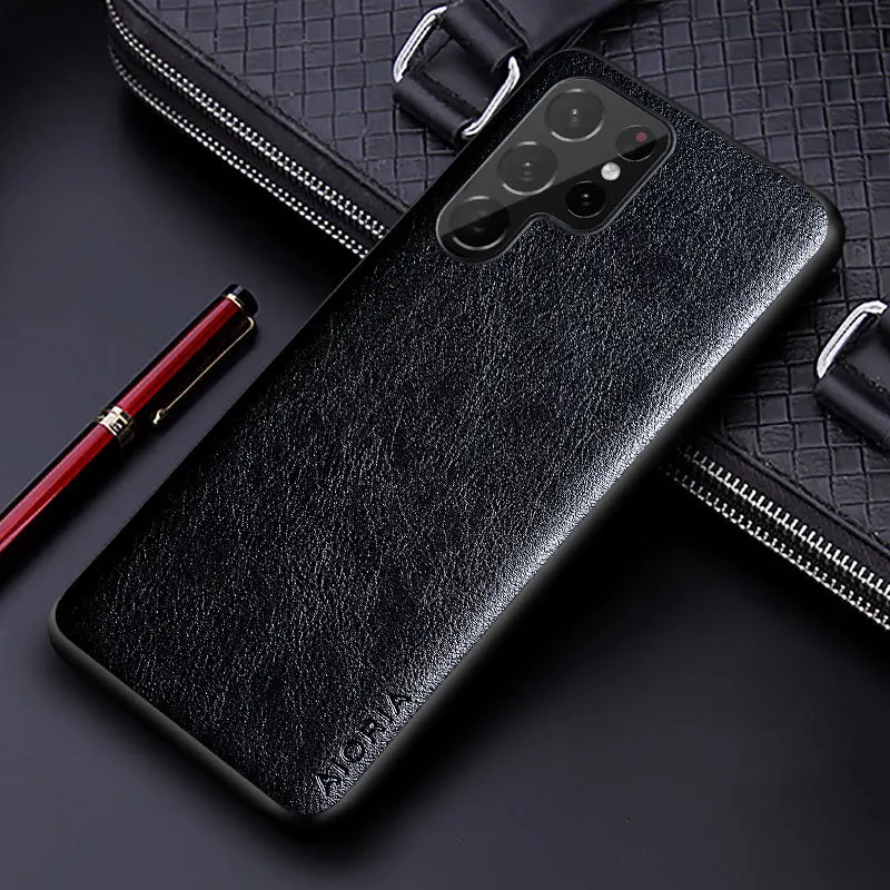 

Phone Case For Simple PU leather texture for Samsung S22 Ultra S22 Plus S22 mobile phone case New