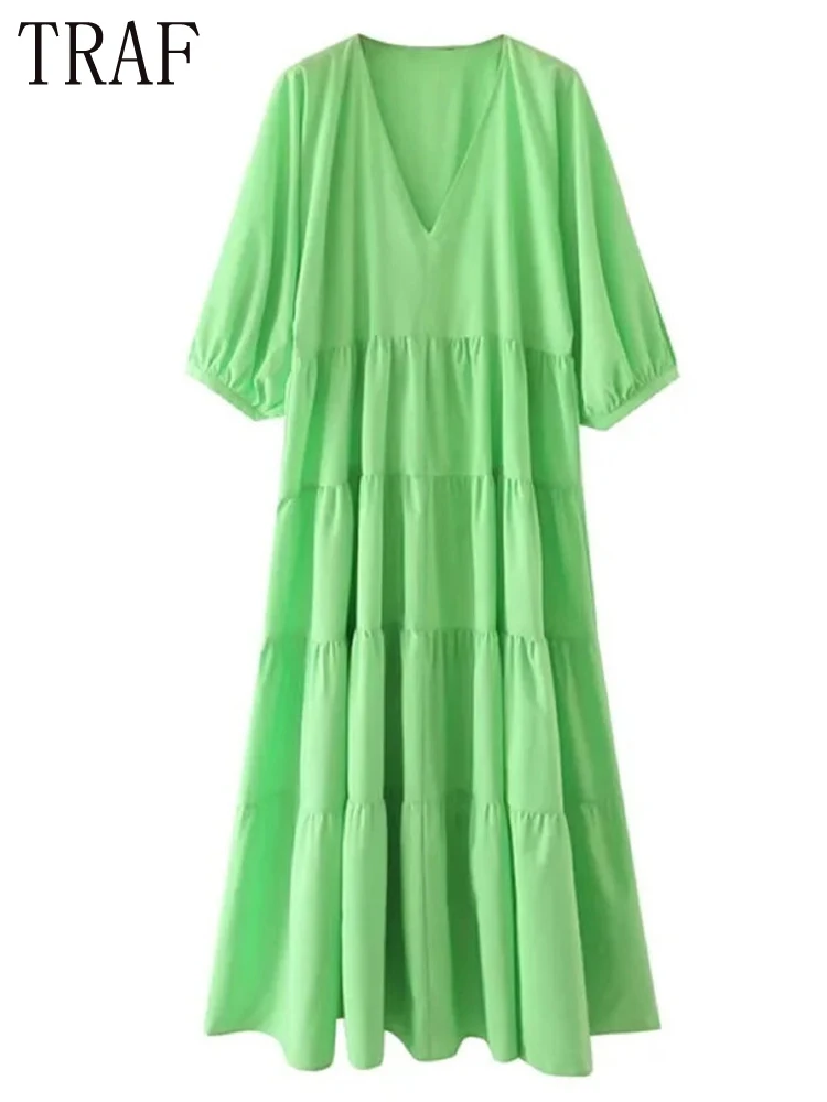 

Платье-миди женское длинное с принтом, на пуговицах