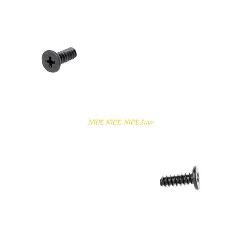 Металлические ручки для винтов черного цвета 50 шт