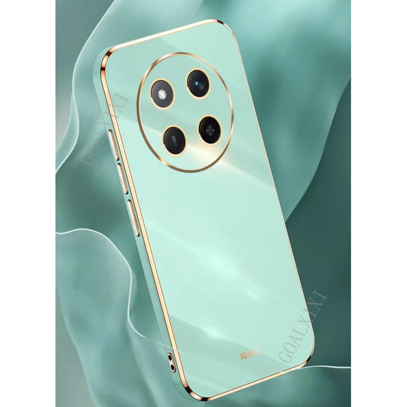 Для Huawei Honor X60 5G pro чехол 6d силиконовый бампер ТПУ мягкая задняя крышка матовый для