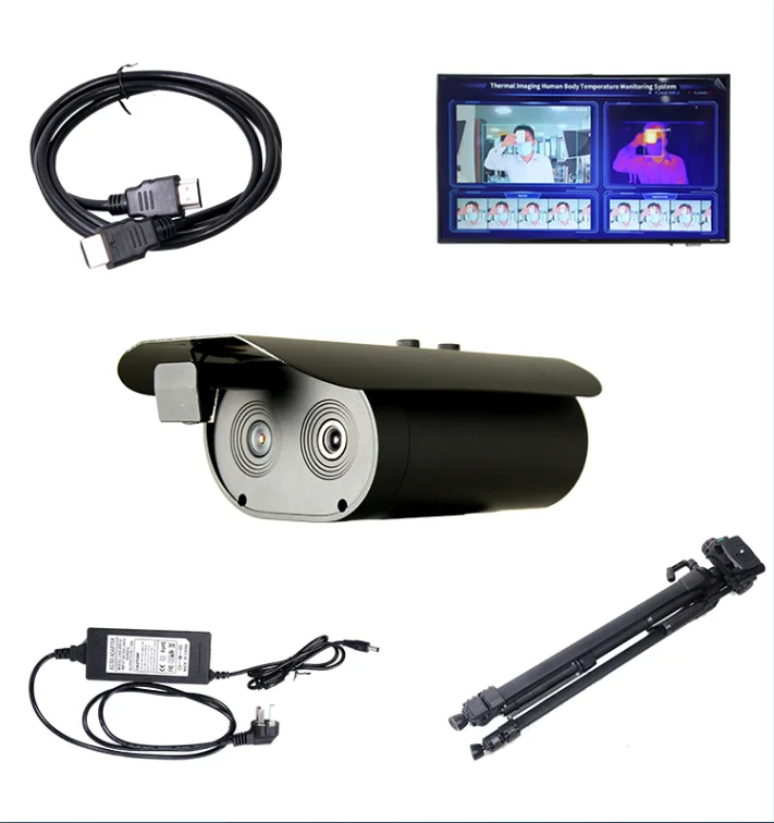 

Body Fever Screening System AI Facial Recognition Infrared Thermal imaging Camera Access Control System