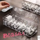 Пыленепроницаемый контейнер для хранения, внешний зарядный кабель, внешняя мощность, прозрачная сортировочная коробка, Настольная коробка для хранения кабеля данных