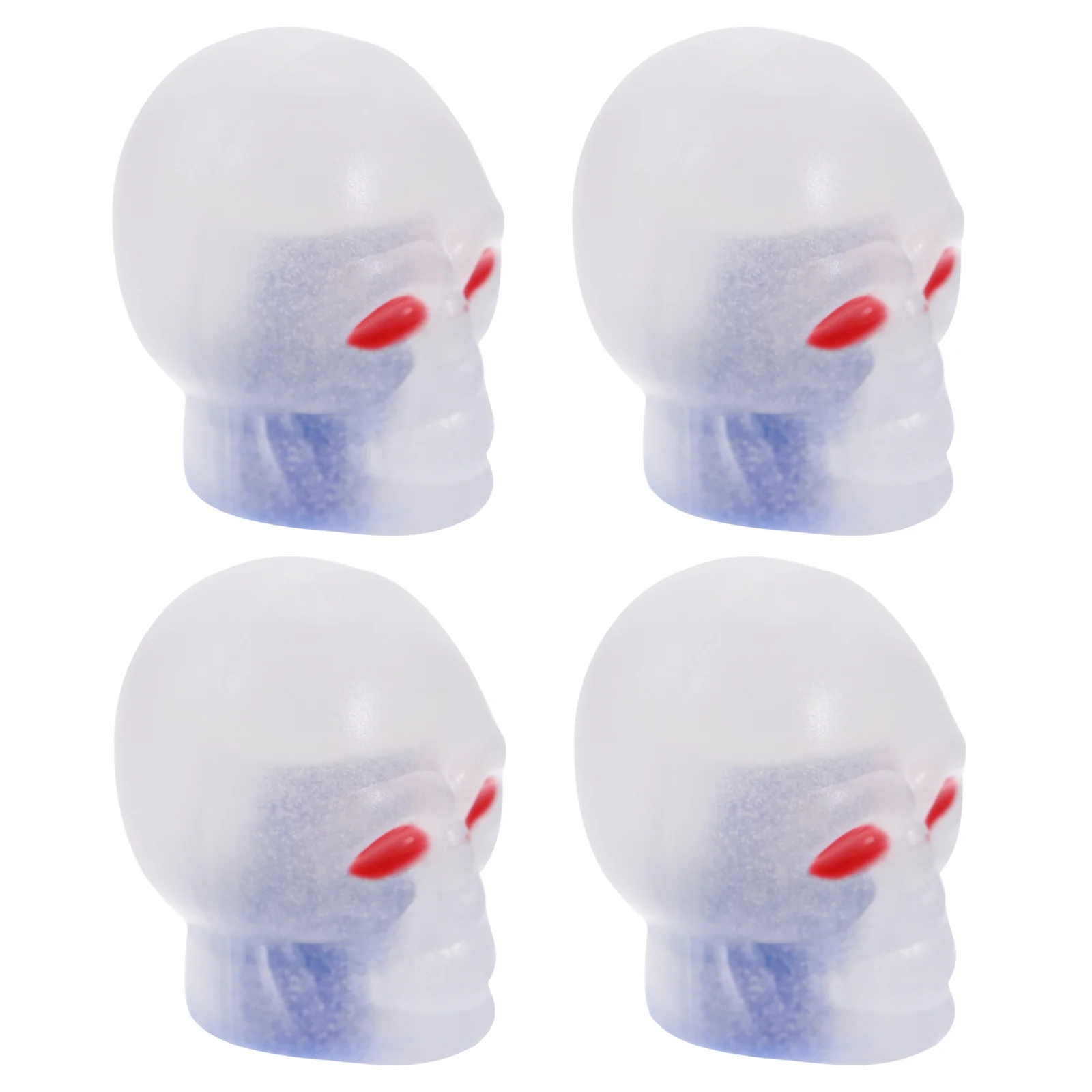 

4pcs Auto Trucks Motorcycles Replacement Tire Valves Caps Tire Caps Tire Pressure Caps Tire Air Caps