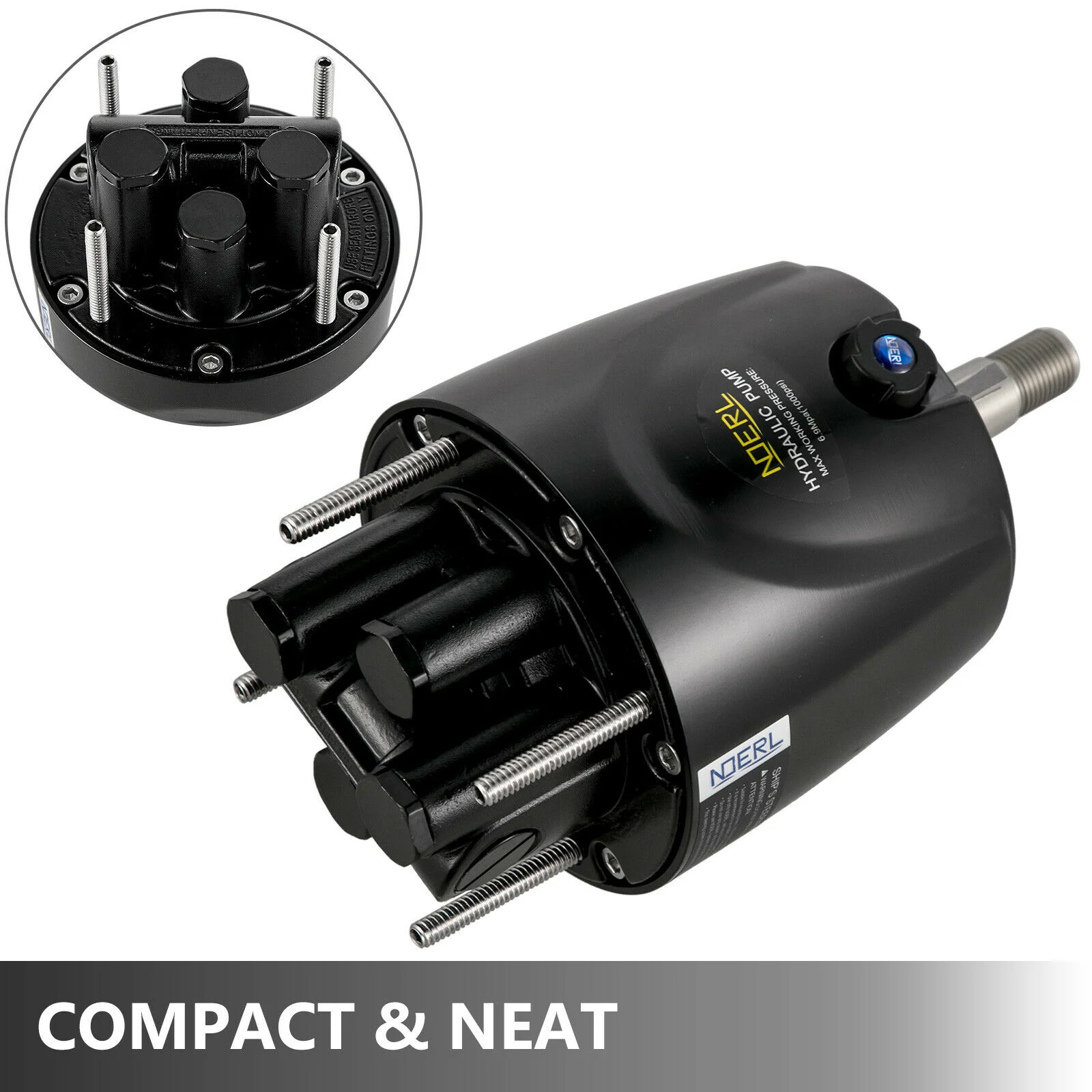 Гидравлический лодочный подвесной Рулевой Комплект Морской рулевой системы