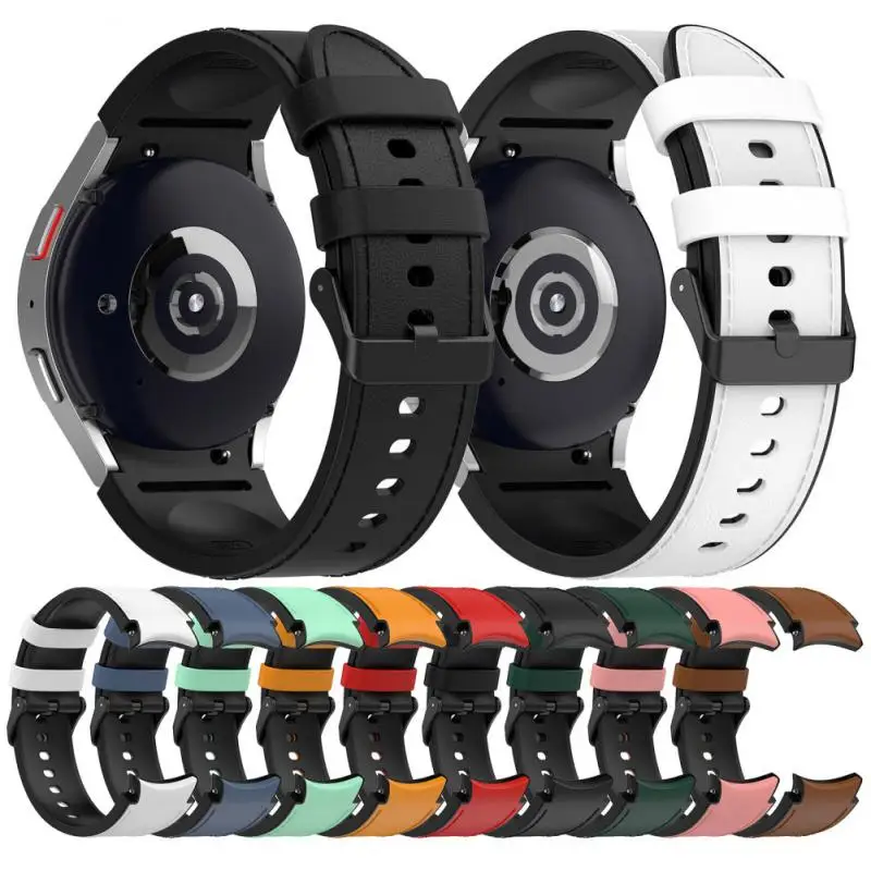 

Сменный силиконовый ремешок для Samsung Galaxy Watch 5, силиконовый ремешок для наручных часов, браслет для Samsung Galaxy Watch 5, аксессуары для ремешка