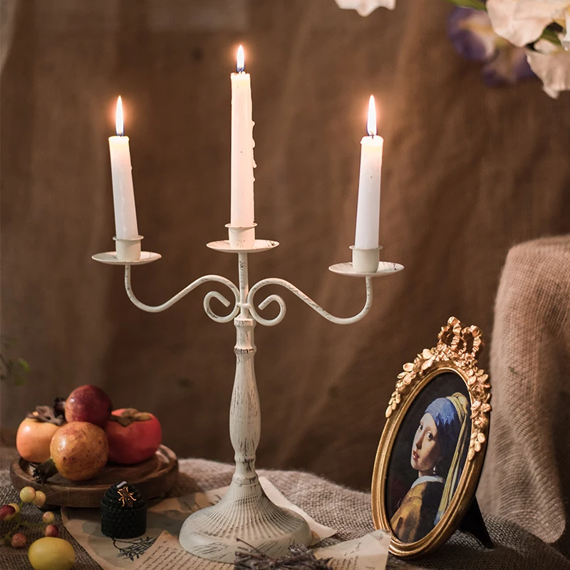 

Wedding Centerpieces Candle Holder Moroccan Decor Nordic Vintage Candlestick Holder Table Decoration Porta Velas Home Decoration