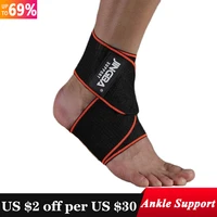 protective fitness ankle support outdoor basketball football ankle brace sock compression nylon strap belt ankle foot protector