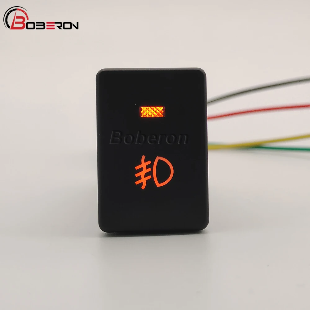 Автомобильная светодиодная лампа кнопка переключателя передних