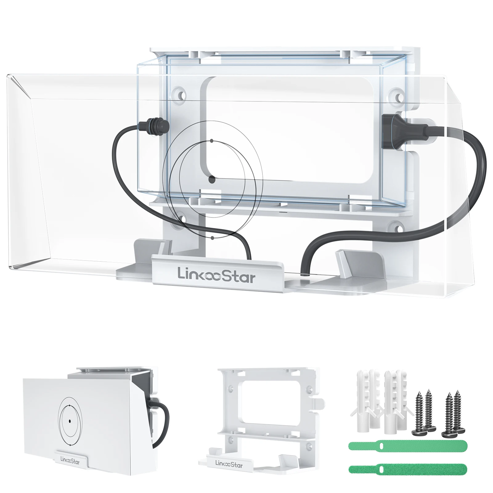 Настенный монтажный кронштейн установка на стену и крышу металлический комплект