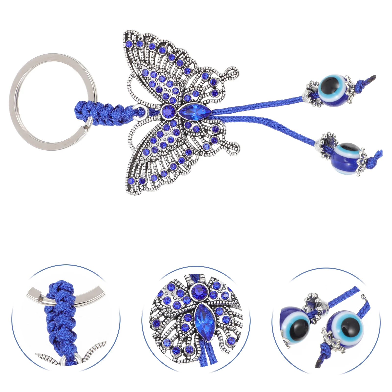 

Butterflies Hanging Decor Butterflies Key Pendant Alloy Key Decor Zinc Alloy Key Chain