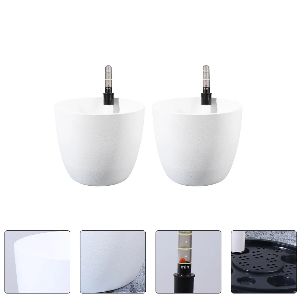 

Watering Planter Pots Self Pot Succulent Automatic Flower Water Vase Window Container Succulents Garden Box Clear Bonsai