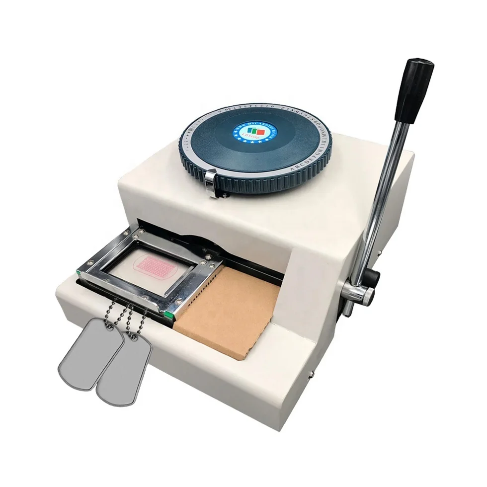 

Manual Metal Plate Embossing Machine for Military Dog Tags