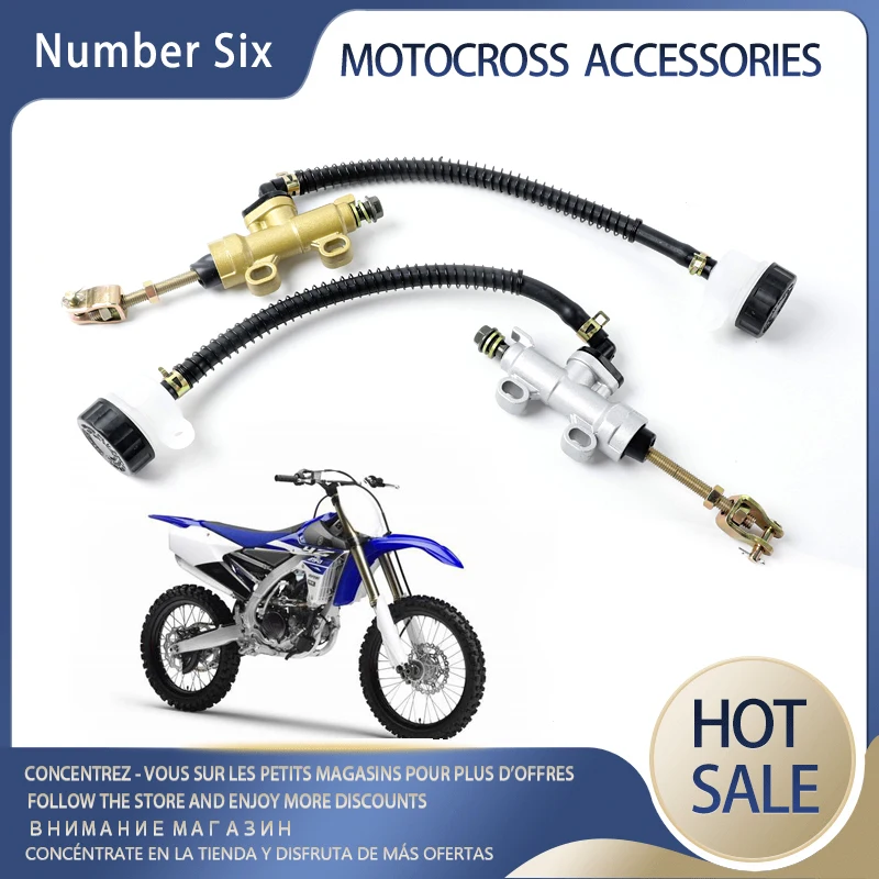 

Высококачественный насос заднего тормоза мотоцикла, ножная гидравлическая установка, задний тормозной насос главного цилиндра для Suzuki ...