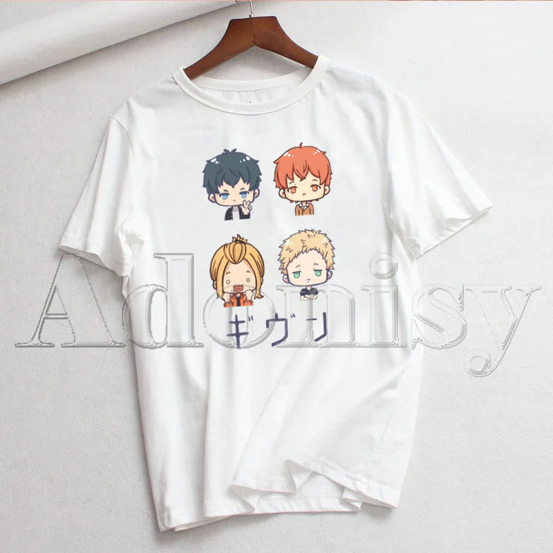 

Yaoi Bl Given Yaoi Given Anime T-shirts Women-clothing Short Sleeve Vintage Tops for Cute Summer Woman Kawaii Clothes T-shirt