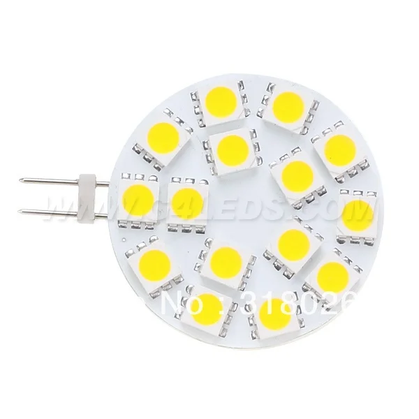 15 светодиодов 5050 SMD широкий диапазон напряжения AC/DC10-30V Светодиодная лампа