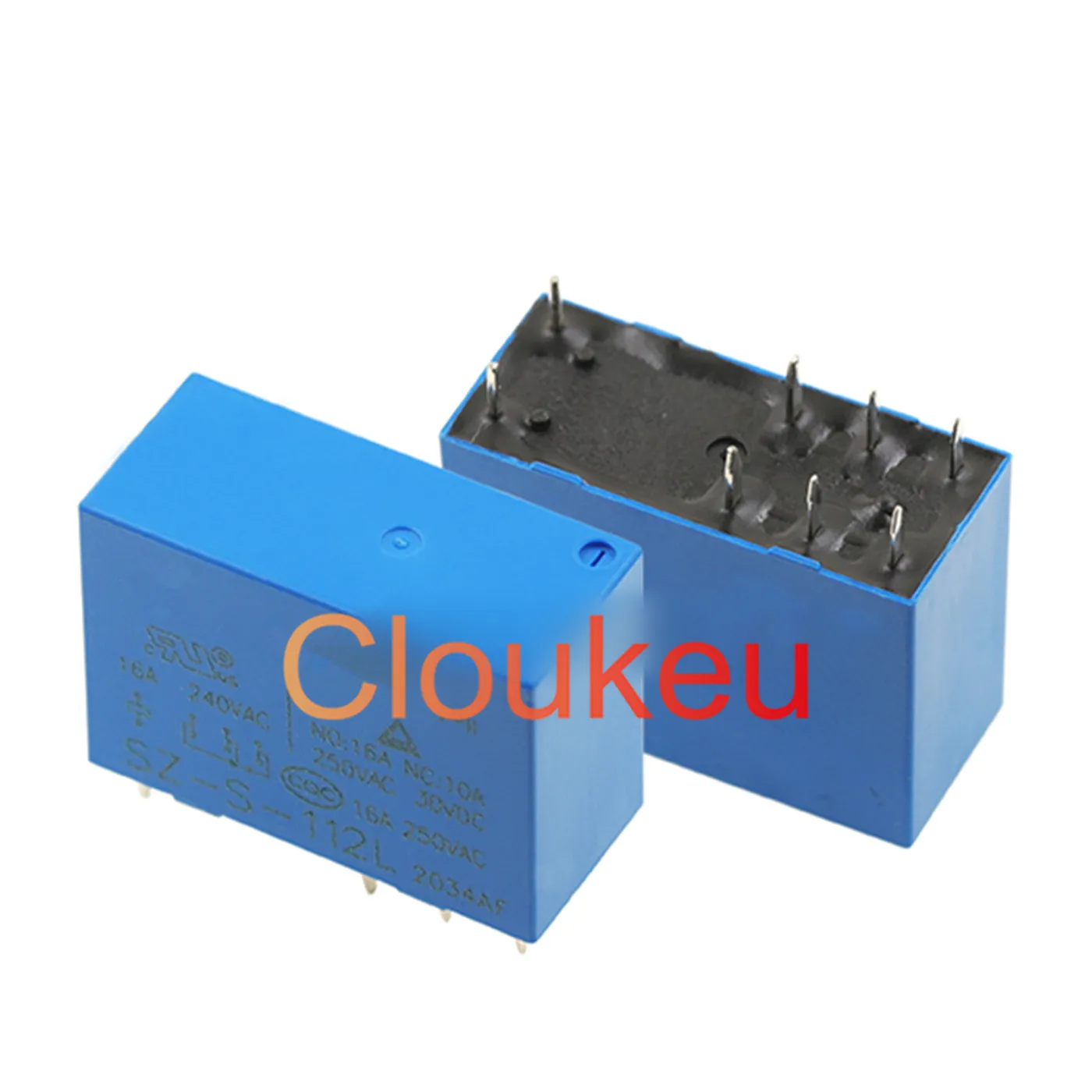 Реле SZ-S-112L 124L 112LM 124LM 12V24VDC 16A 6/8pin