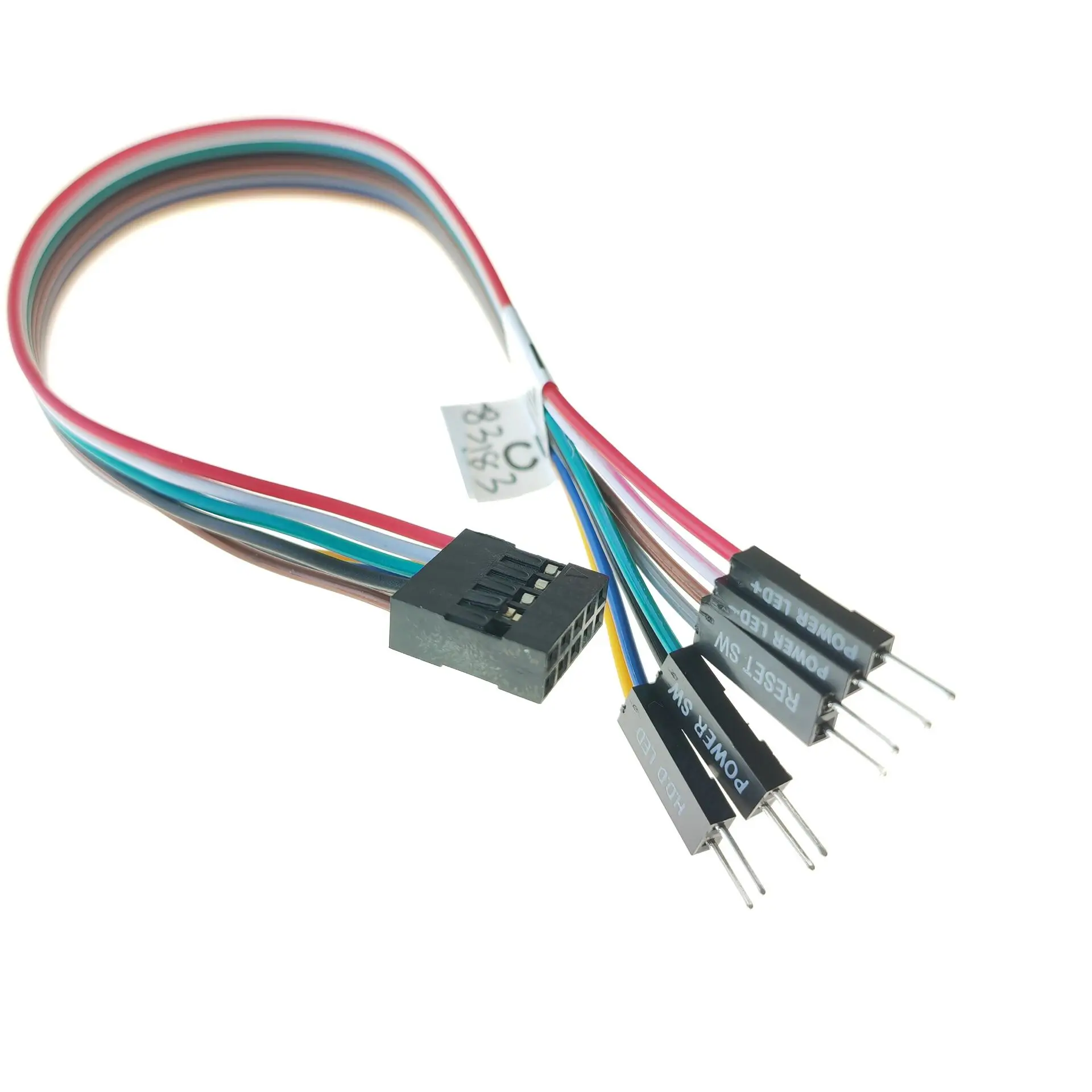 9pin встроенный ATX материнская плата Перемычка Удлинительный кабель сброс питания SW переключатель HDD светодиод для материнской платы MSI ASUS M6I ...