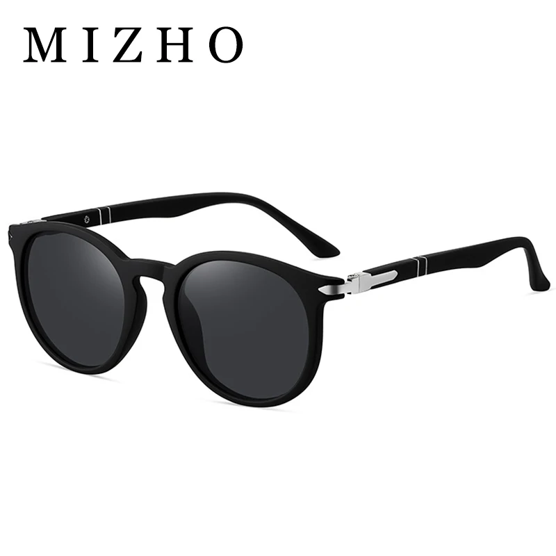 

Солнцезащитные очки MIZHO поляризационные для мужчин и женщин, брендовые дизайнерские трендовые Роскошные винтажные солнечные очки унисекс из TR90, с защитой UV400