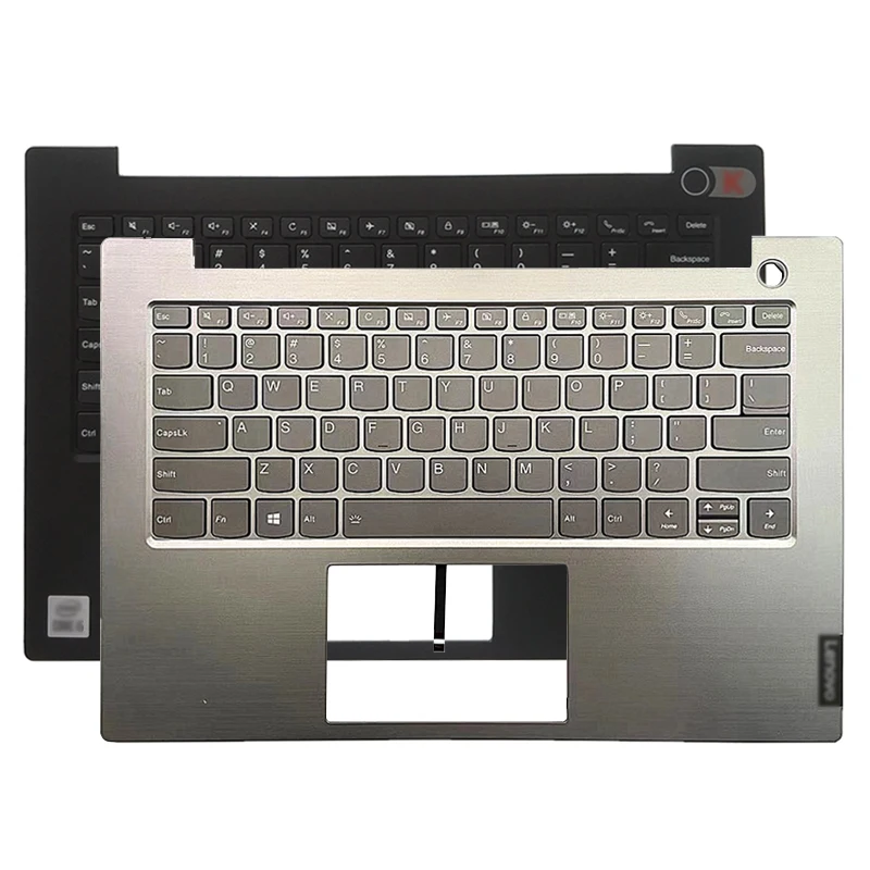 

NEW Laptops Palmrest Upper Case Keyboard for Lenovo Thinkbook 14 V340-14 14S IWL V6-14IIL K4E-IML E4 IIL 2020 Black Gray