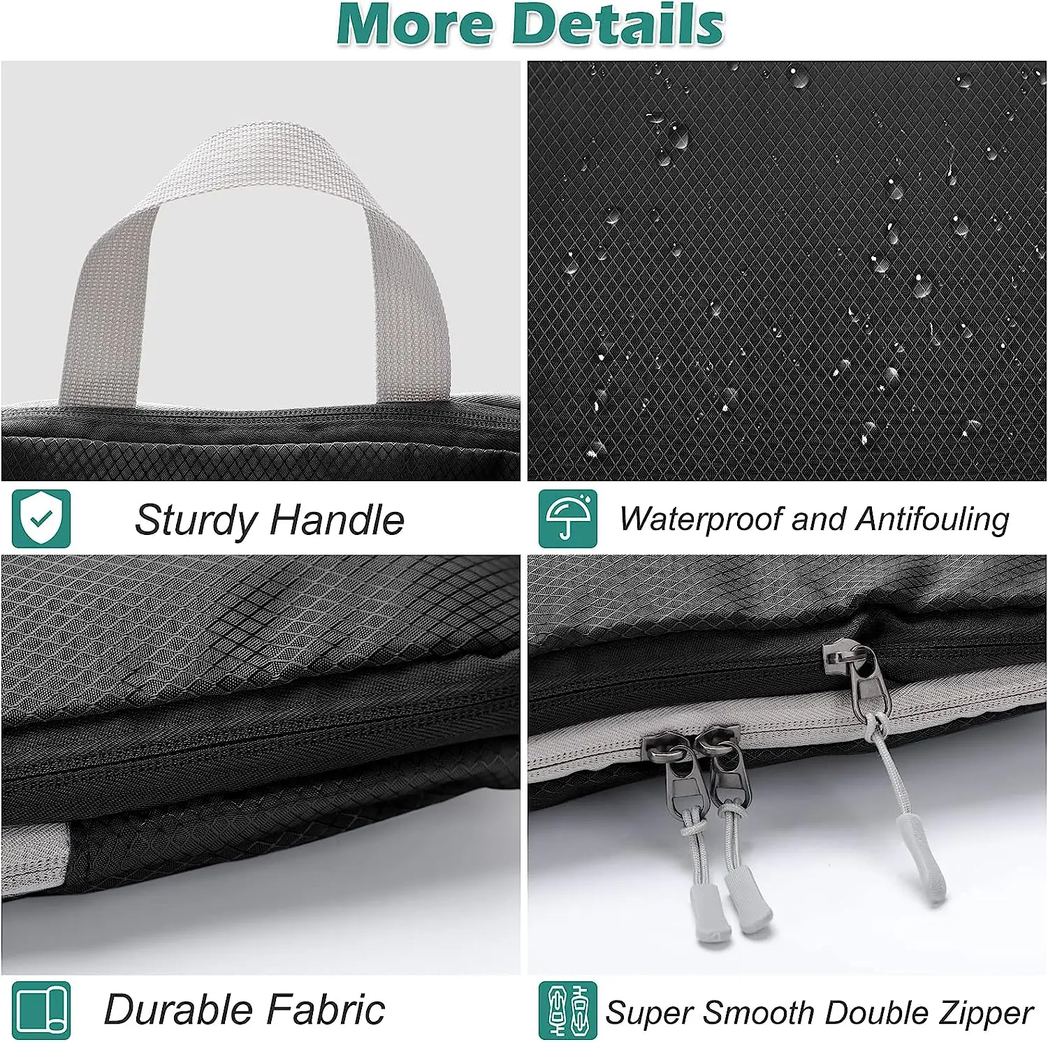 New Compressed Packing Cubes Travel Storage Organizer Set With Shoe Bag Mesh Visual Luggage Portable Lightweight Suitcase Bag