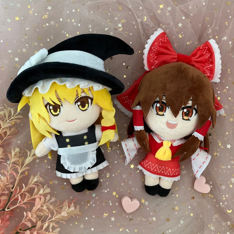 

Игрушечная плюшевая кукла, 20 см, проект Touhou, Hakurei Reimu Kirisame Marisa, милая мягкая набивная подушка для взрослых и детей, рождественские подарки