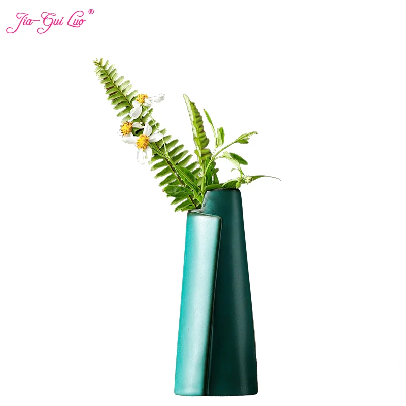 

JIA-GUI LUO Ceramic Vase Home Decor Flower Vase Living Room Decoration Home Decore Dried Flowers Vases C019