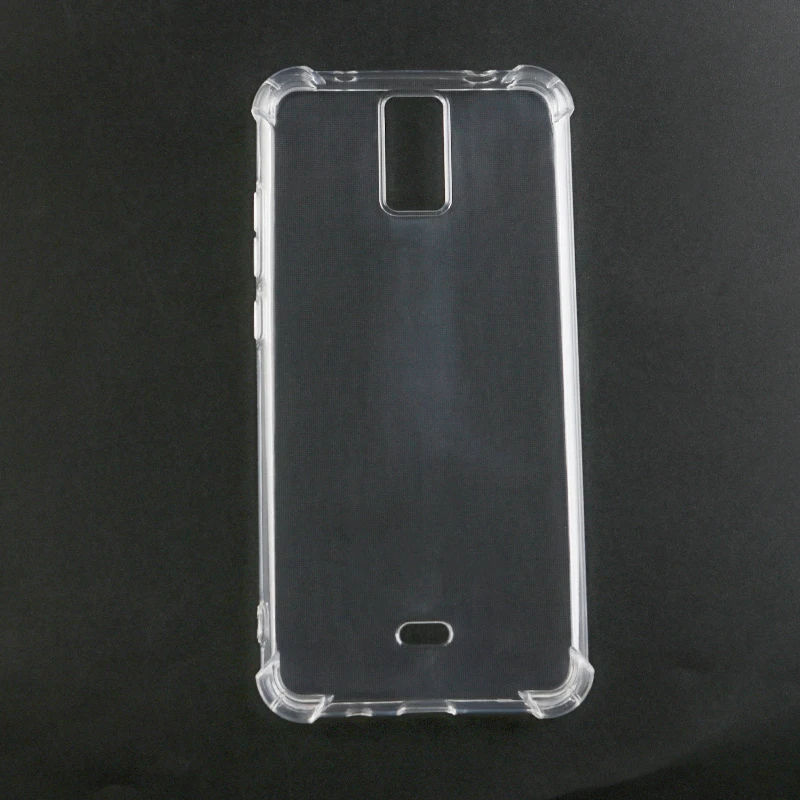 NINY Silicone Shockproof Phone Case For Blu View 3 B140DL Clear Protection Back Cover