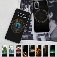 lord ring movie lotr phone case for samsung s21 a10 for redmi note 7 9 for huawei p30pro honor 8x 10i cover