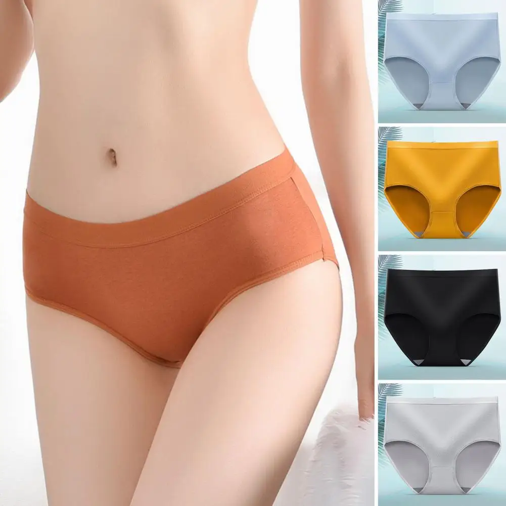 

Stylish Women Briefs Elastic Anti-septic Underwear Quick Dry Lady Briefs