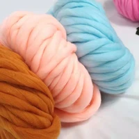 250groll super thick natural merino wool chunky yarn diy hat scarf bib wool hand knitted blanket thick yarn for knitting