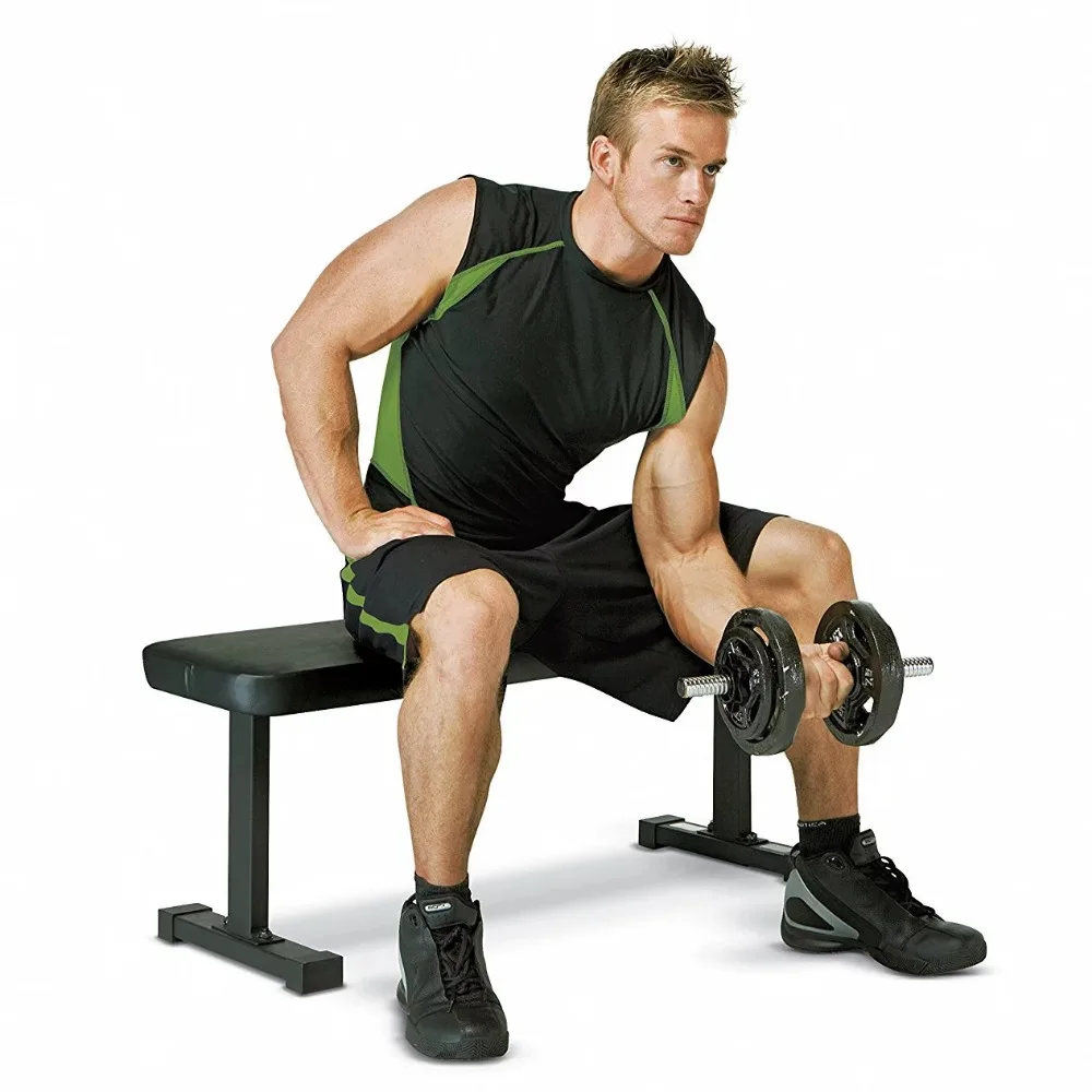 

Weight Lifting Bench Strength Training Fitness Equipment Steel Home Gym