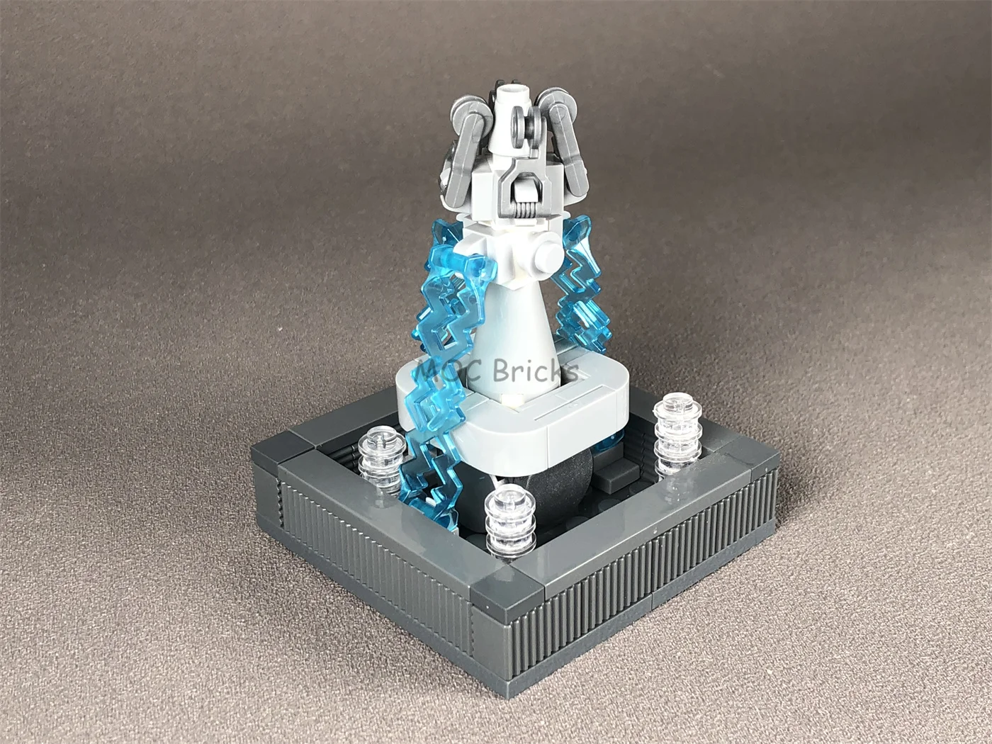 Распродажа кубики MOC сделай сам городской парк фонтан статуя воды модель