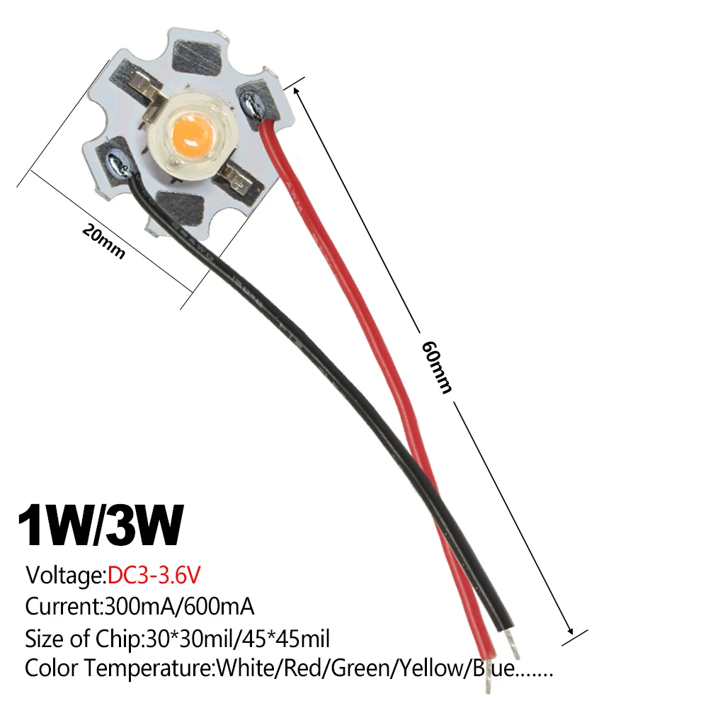 

Светодиодные модули OTCRREE 1W 3W